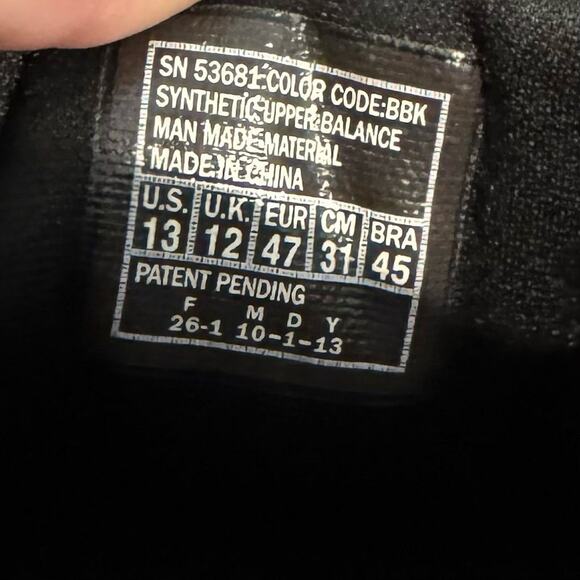 Skechers Go Walk Move Black Active Shoes Mens Size 13 Workout Gym Run Comfort - Picture 13 of 13